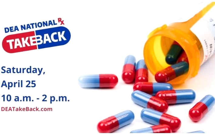 MSP Participating In April 25 Drug Take Back Day